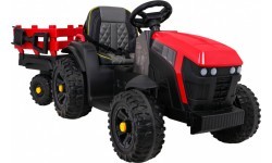 Tractor Titanium With Trailer Red
