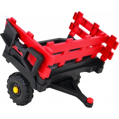 Tractor Titanium With Trailer Red