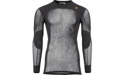 Мужская футболка Aclima WN CrewNeck JetBlack, размер XS - 123