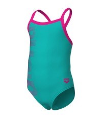 Arena Logo Kids Girl One Piece Water-Freak Rose 1-2 - 890