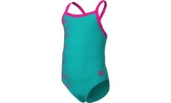 Arena Logo viengabala peldkostīms meitenēm Water-Freak Rose - 890