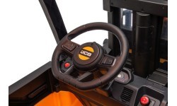 JCB iekrāvējs, dzeltens