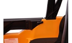 Погрузчик JCB, жёлтый