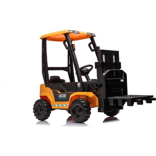 Погрузчик JCB, жёлтый