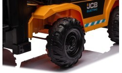 Погрузчик JCB, жёлтый