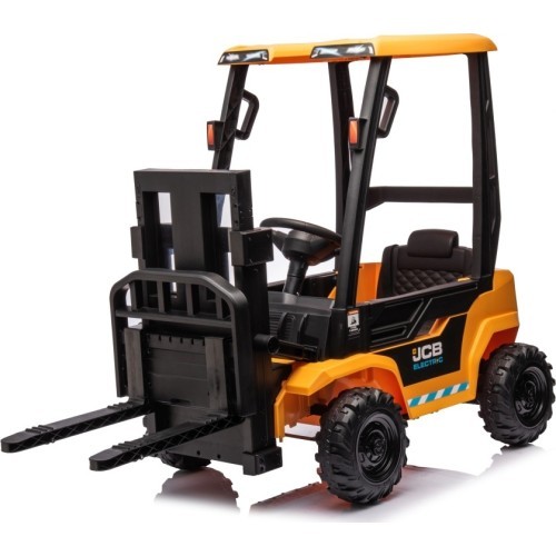 Погрузчик JCB, жёлтый