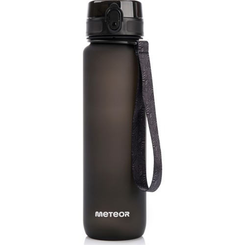 Sports water bottle meteor 1000 ml dark green - Black