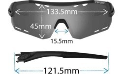 Saulesbrilles Tifosi Alliant TIF1490300331, metāla krāsa, 100% UV aizsardzība