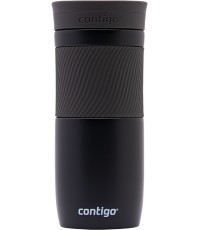 Ceļojumu termo krūze ar vakuumizolāciju Contigo Byron Matte Black 470 ml CON2095663