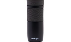 Дорожная термокружка с вакуумной изоляцией Contigo Byron Matte Black 470 мл CON2095663