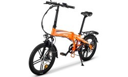Beaster BS29B Electric Bike, 250 W, 36 V, 8.8 Ah, Orange, Folding