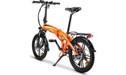 Elektriskais velosipēds Beaster BS29B, 250 W, 36 V, 8,8 Ah, oranžs, salokāms