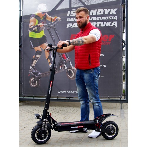 Elektriskais skrejritenis Beaster Scooter BS11, 2000 W, 48 V, 18 Ah, bezceļam