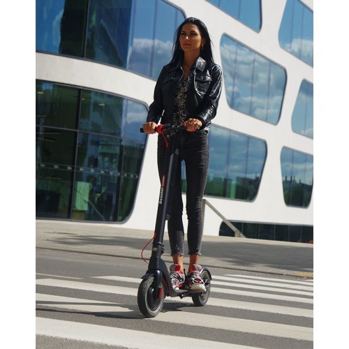Elektriskais skrejritenis Beaster Scooter BS801B, 700 W, 36 V, 10 Ah, 25,4 cm riteņi, melns