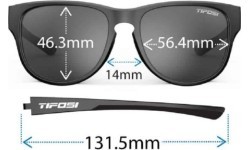 Saulesbrilles Tifosi Smoove Mocha Fade, brūnas, ar UV aizsardzību
