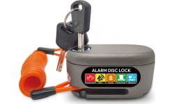 Brake disc lock with alarm BS03ADL, black