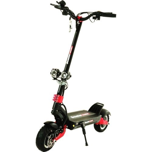 Электросамокат Beaster Scooter BS65, 2 x 1600 Вт, 52 В, 20.8 Ач, дисковые тормоза, внедорожный