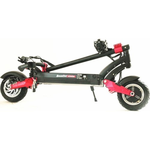 Elektriskais skrejritenis Beaster Scooter BS65, 2 x 1600 W, 52 V, 20.8 Ah, disku bremzes, bezceļiem