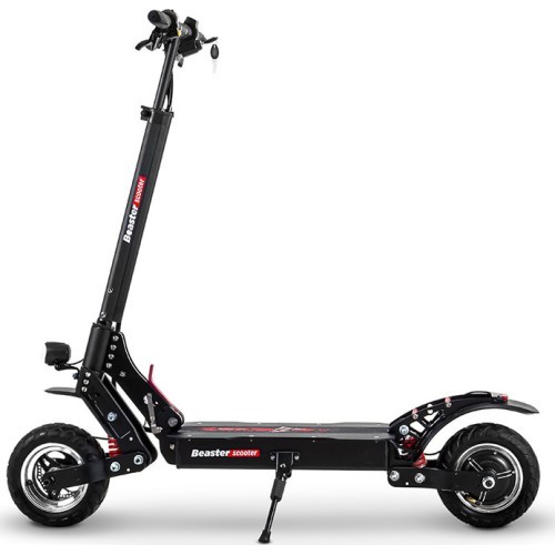 Elektriskais skrejritenis Beaster Scooter BS15PRO, 1200 W, 48 V, 18 Ah, jaunās paaudzes amortizatori, bezceļam