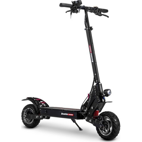 Elektriskais skrejritenis Beaster Scooter BS15PRO, 1200 W, 48 V, 18 Ah, jaunās paaudzes amortizatori, bezceļam