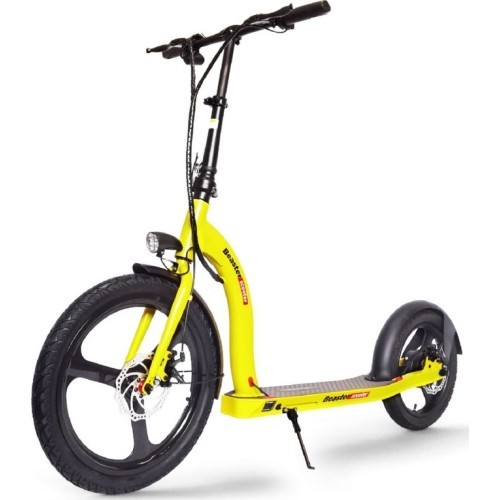 Электросамокат Beaster Scooter VOYAGER, 350 Вт, 36 В, 10 Ач, жёлтый