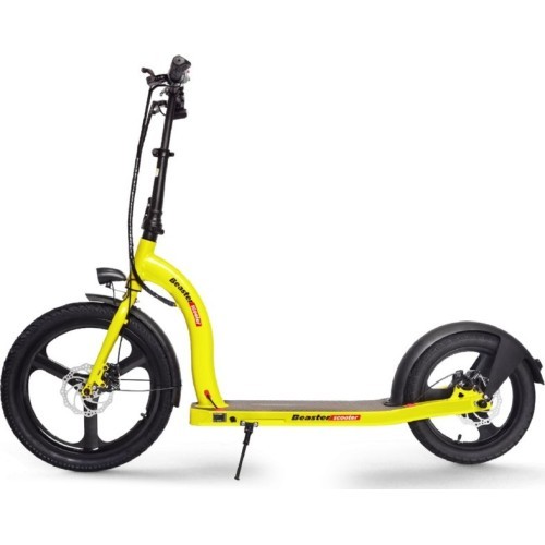 Elektriskais skrejritenis Beaster Scooter VOYAGER, 350 W, 36 V, 10 Ah, dzeltens