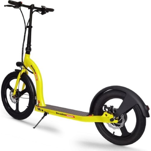 Elektriskais skrejritenis Beaster Scooter VOYAGER, 350 W, 36 V, 10 Ah, dzeltens