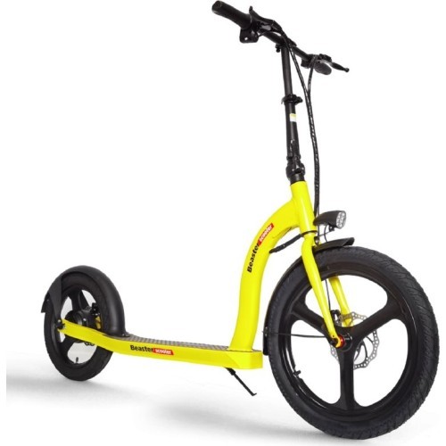 Beaster Scooter VOYAGER Electric Scooter, 350 W, 36 V, 10 Ah, Yellow