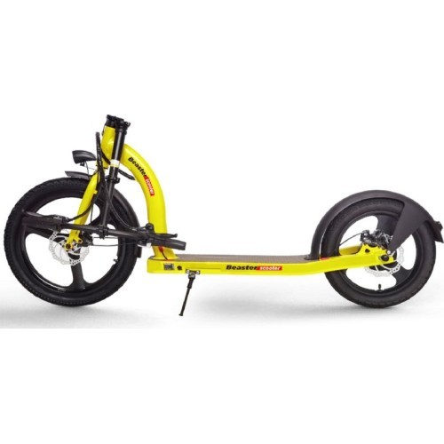Beaster Scooter VOYAGER Electric Scooter, 350 W, 36 V, 10 Ah, Yellow