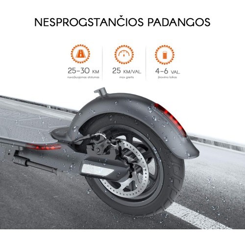 Beaster Scooter BS05W electric scooter 350 W, 36 V, 8 Ah, white