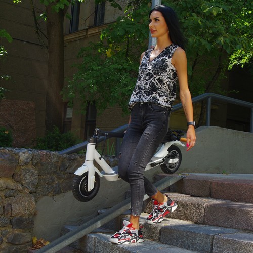 Электросамокат Beaster Scooter BS05W 350 Вт, 36 В, 8 Ач, белый