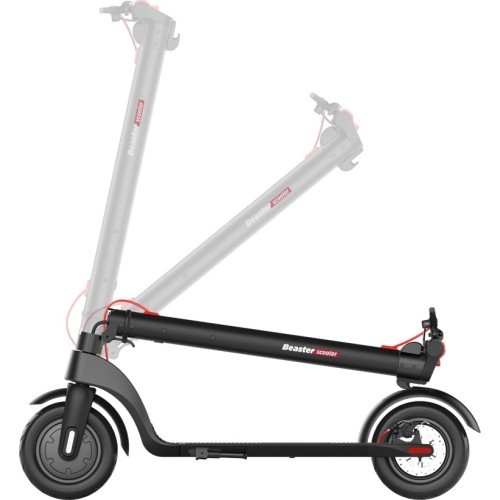 Elektriskais skūteris Beaster Scooter BS701B, 700 W, 36 V, 6,4 Ah, 25 cm riteņi, melns