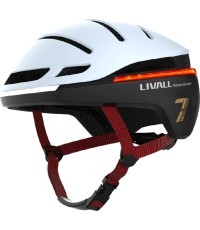 Viedā ķivere Livall EVO21, M izmērs, balta