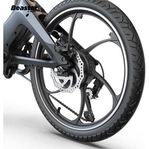 Beaster BS95 Electric Bike, 250 W, 36 V, 8 Ah, Folding