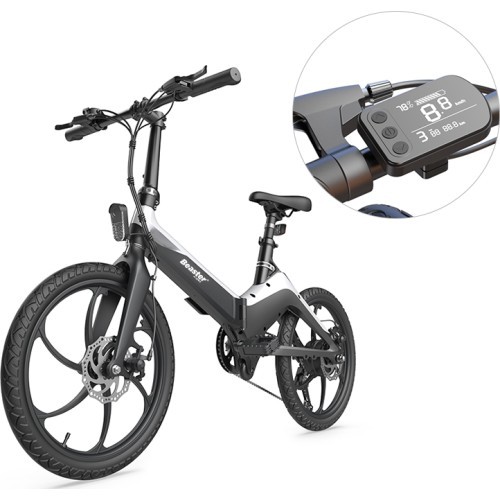 Elektriskais velosipēds Beaster BS90, 250 W, 36 V, 8 Ah, salokāms