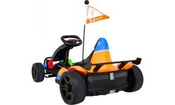 Elektromobilis gokarts McLaren Drift, oranžs