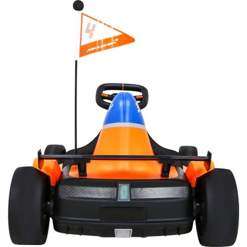 Elektromobilis gokarts McLaren Drift, oranžs