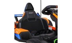 Elektromobilis gokarts McLaren Drift, oranžs