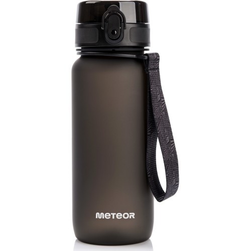 Sporta ūdens pudele Meteor 650 ml - Melna