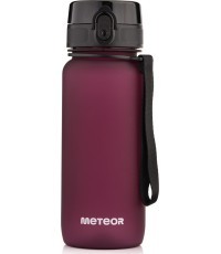 Спортивная бутылка для воды Meteor 650 мл -  Burgundy 