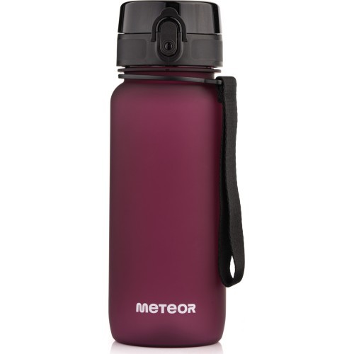 Sports water bottle meteor 650 ml -  Burgundy 