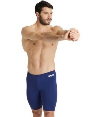 M Team Swim Jammer Solid Navy-Wh 70 - 750