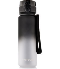 Sports water bottle meteor 500 ml - Black/White