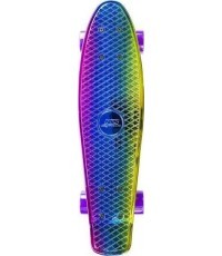 Мини-скейтборд Nils Extreme Rainbow Electrostyle