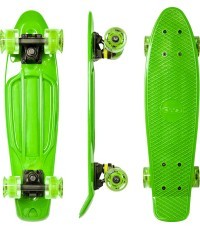 Penny Board w/ Light-Up Wheels WORKER Aspy C4 22”
