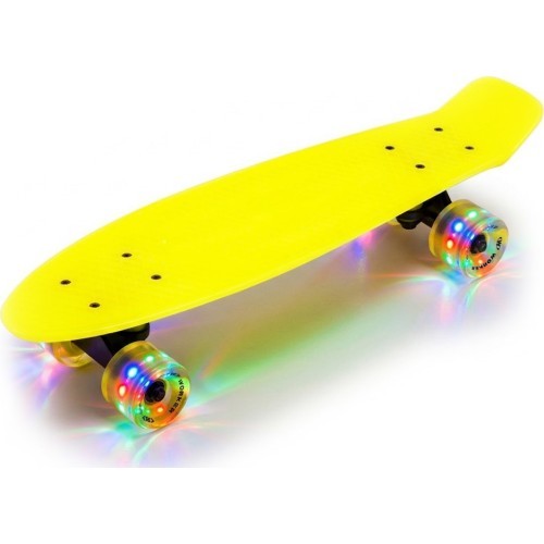 Penny Board w/ Light-Up Wheels WORKER Aspy C3 22”