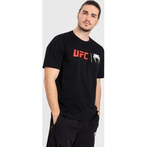 UFC Venum Classic T-krekls, melns/sarkans