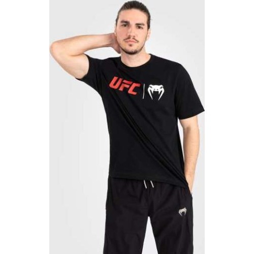 UFC Venum Classic T-krekls, melns/sarkans