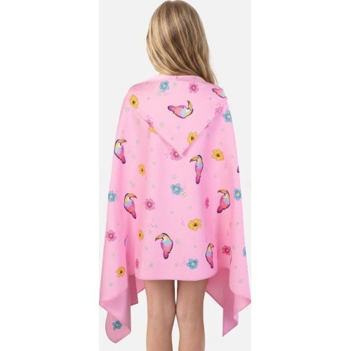 Hooded towel poncho Spokey TUCAN