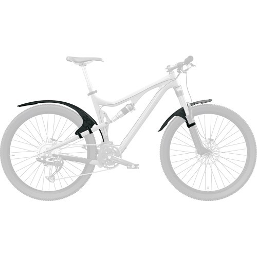 Комплект крыльев SKS Mudrocker Set // 27.5-29" (чёрный)